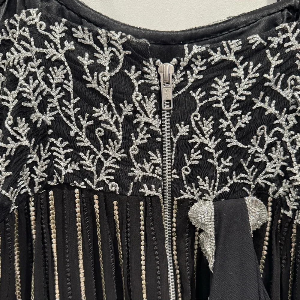Sani Black and Silver Anarkali - Picture 10 of 14